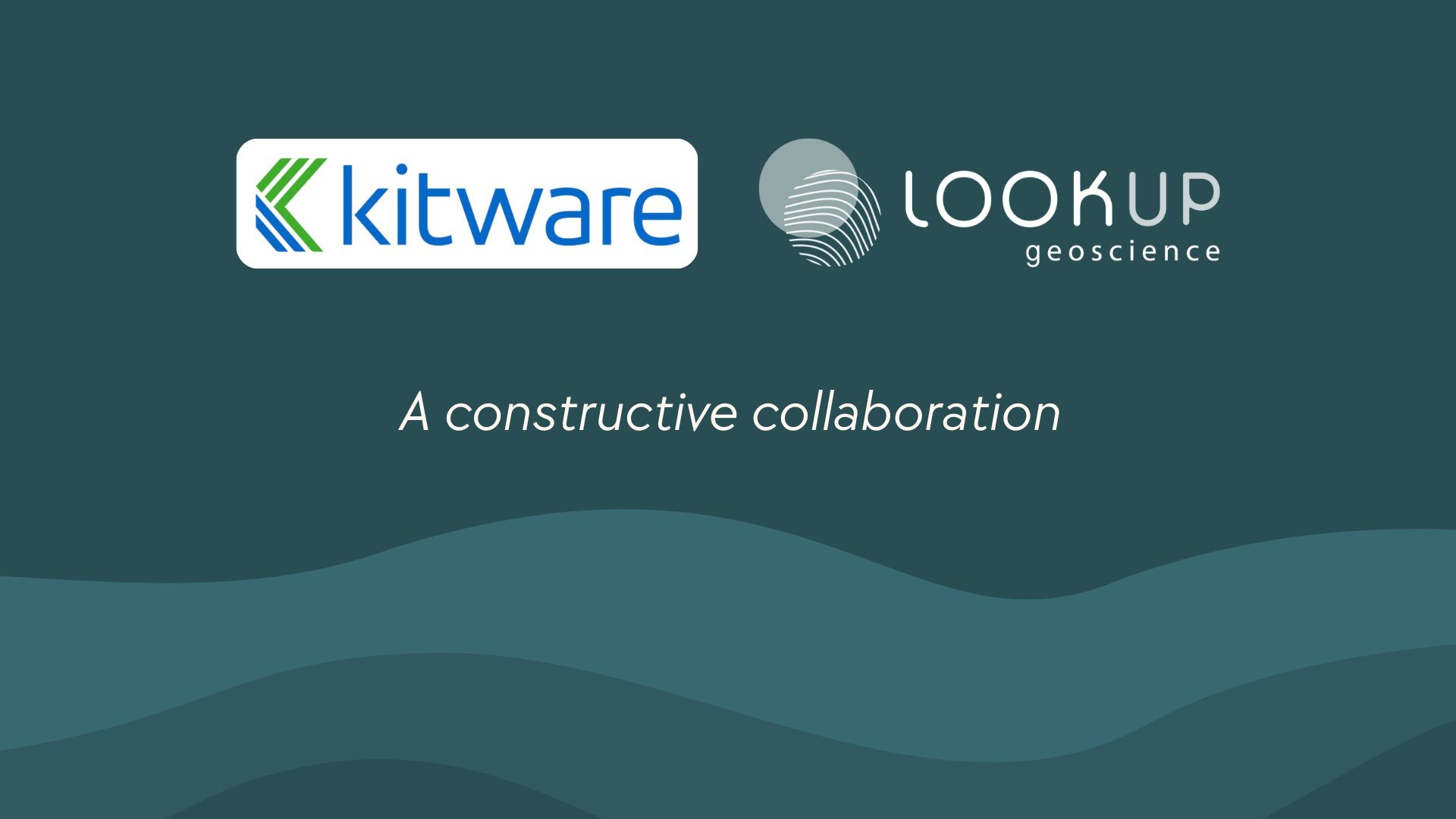 Kitware and Look Up Geoscience collaboration